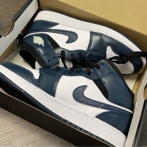 Women’s Blue and White Sneakers